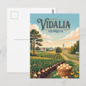 Vidalia, Georgia Briefkaart (Voorkant / Achterkant)