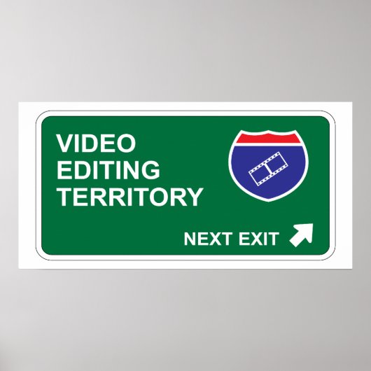 Video Bewerken Volgende afsluiten Poster (Voorkant)