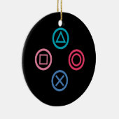 Video-Button Pad Keramisch Ornament (Rechts)
