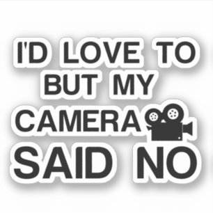 VIDEO CAMERA STICKER