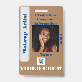 Video Crew-badge Badge