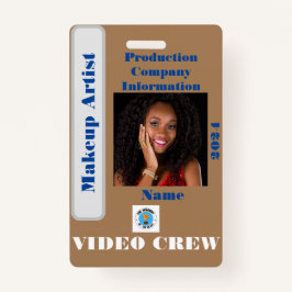 Video Crew-badge Badge