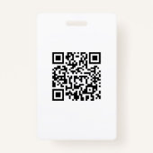 Video Crew-badge Badge (Achterkant)