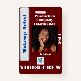 Video Crew-badge Badge