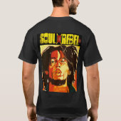 VIDEO DANCE PARTY Merch Basic Donker T-shirt (Achterkant)