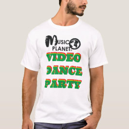 VIDEO DANCE PARTY TV MANNEN T-SHIRT