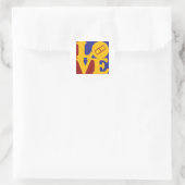 Video Editing Love Ronde Sticker (Tas)