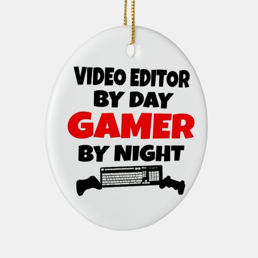 Video-editor Gamer Keramisch Ornament (Rechts)