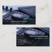 Video-editor visuele effecten specialist digitale  visitekaartje (Voorkant / Achterkant)