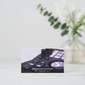 Video-editor visuele effecten specialist digitale  visitekaartje (Staand voorkant)