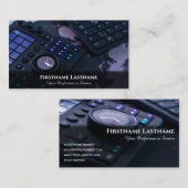 Video-editor visuele effecten specialist digitale  visitekaartje (Voorkant / Achterkant)