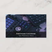 Video-editor visuele effecten specialist digitale  visitekaartje (Voorkant)