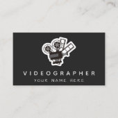 Video Filmmaker Video Sociale media Visitekaartje (Voorkant)