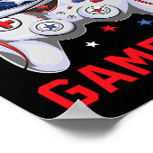 Video Game American Flag oom Sam Gam Poster (Hoek)
