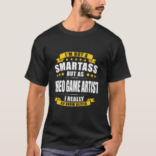 Video Game Artist Grappig Gepersonaliseerd Cadeau T-shirt