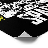 Video Game Astronauten houden van Gaming Space Gam Poster (Hoek)