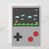 Video Game Bedankkaart (Achterkant)