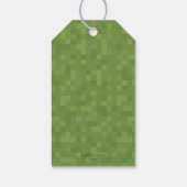 Video game Birthday Favor Tag Cadeaulabel (Achterkant)