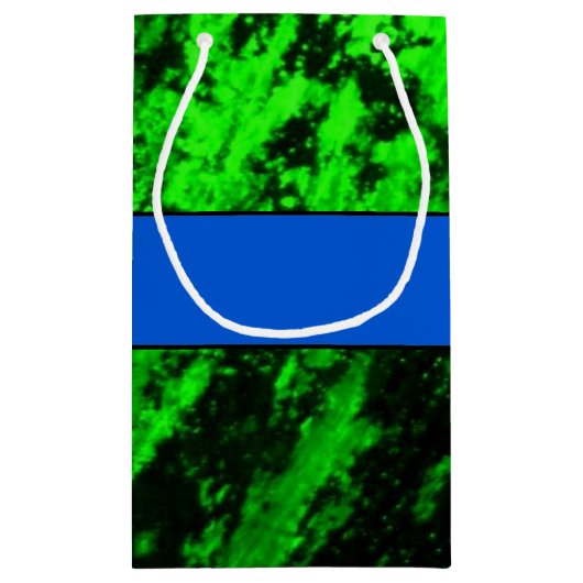 Video game Birthday Gift Bag op maat Klein Cadeauzakje (Achterkant)