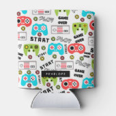 Video Game Blikjeskoeler (Achterkant)