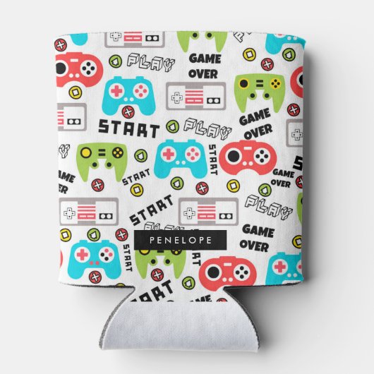 Video Game Blikjeskoeler (Achterkant)