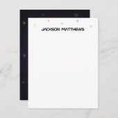 Video Game Boy's Notitiekaartje (Voorkant / Achterkant)