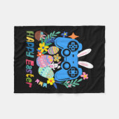 Video Game Bunny Eggs Costume Easter Day Boys Kind Fleece Deken (Voorkant (Horizontaal))