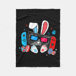 Video Game Bunny Eggs Costume Easter Day Boys Kind Fleece Deken