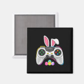 Video Game Bunny Eggs Costume Easter Day Boys Kind Magneet (Voorkant / Achterkant)
