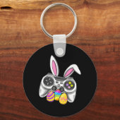 Video Game Bunny Eggs Costume Easter Day Boys Kind Sleutelhanger (Voorkant)