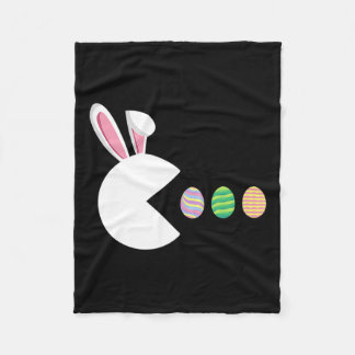 Video Game Bunny Eggs Easter Gamer Kinder jongens  Fleece Deken