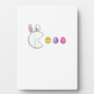 Video Game Bunny Eieren Pasen Gamer Kinderen Jonge Fotoplaat