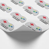 Video Game Champion Cadeaupapier (Hoek)