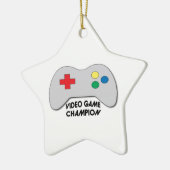Video Game Champion Keramisch Ornament (Links)