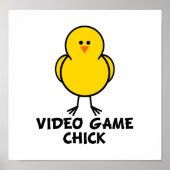 Video Game Chick Poster (Voorkant)