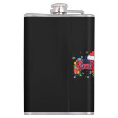 Video Game Controller Christmas Santa Hat Gamer Bo Heupfles (Achterkant)