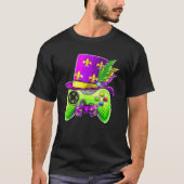 Video Game Controller Funny Mardi Gras Gamer E Spo T-shirt (Voorkant)