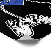 Video-game Controller Geslachtsvloeiende Pride Gam Poster (Hoek)