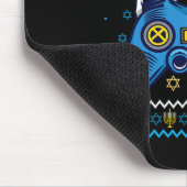 Video Game Controller Hanukkah Menorah Kaarsen Joo Muismat (Hoek)