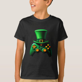 Video Game Controller Ierse gamerjongens ST.Patric T-shirt