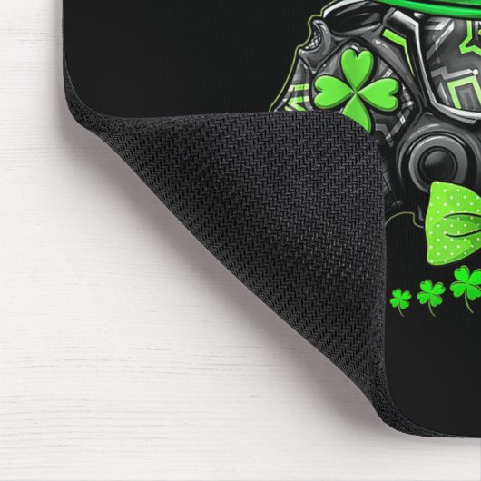 Video Game Controller Irish Gamer Boys St Patrick Muismat (Hoek)