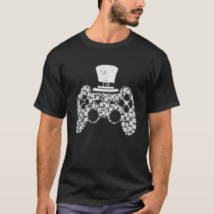 Video Game Controller Irish Gamer Boys St Patrick T-shirt