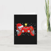 Video Game Controller Kerstkerstkerstkerstkerstker Kaart (Voorkant)