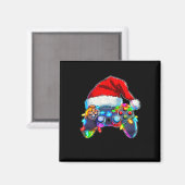 Video Game Controller Kerstkerstkerstkerstkerstker Magneet (Voorkant / Achterkant)