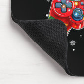 Video Game Controller Kerstkerstkerstkerstkerstker Muismat (Hoek)