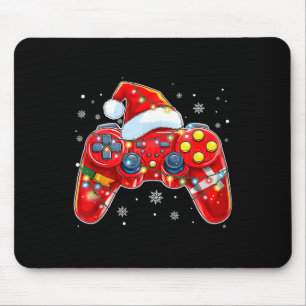 Video Game Controller Kerstkerstkerstkerstkerstker Muismat
