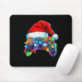 Video Game Controller Kerstkerstkerstkerstkerstker Muismat (Met muis)