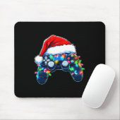 Video Game Controller Kerstkerstkerstkerstkerstker Muismat (Met muis)
