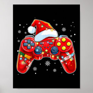 Video Game Controller Kerstkerstkerstkerstkerstker Poster