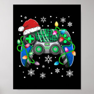 Video Game Controller Kerstkerstkerstkerstkerstker Poster